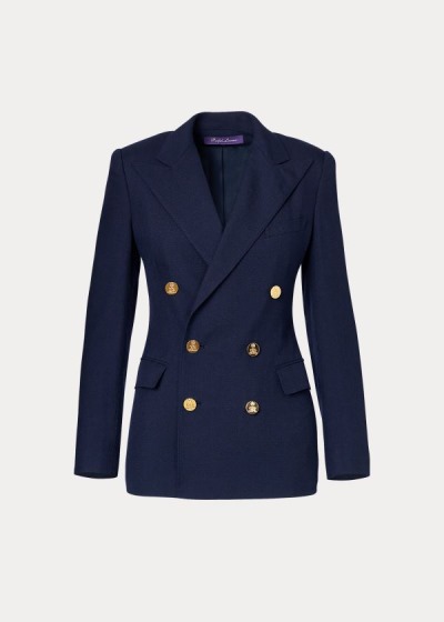 Blazer Ralph Lauren Mujer Azul Marino - The RL Cashmere - GYXDH1795